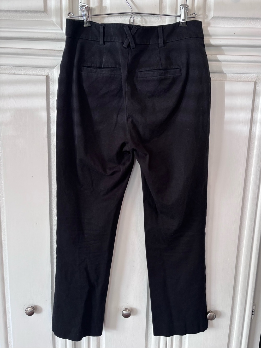 Maeve Anthropologie Black Chino Pants Women’s Size 8 Stretch Cropped